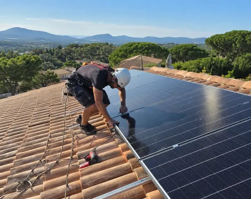 Installateur panneaux solaires Laroque-des-Albères — pose photovoltaïque sur toiture